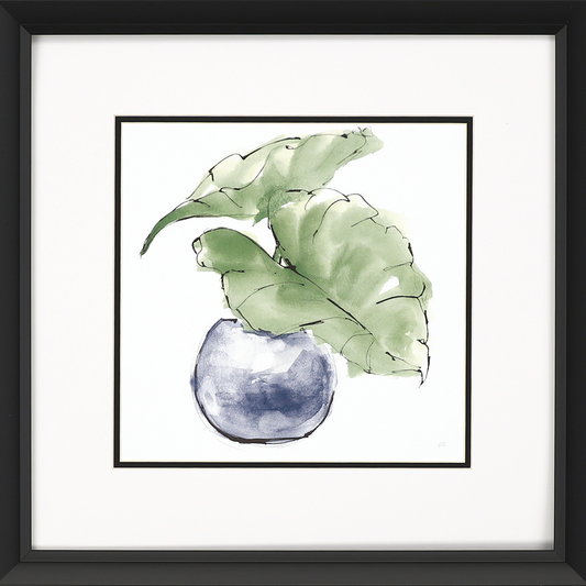 Big Plant Leaf Framed Wall Art (III)
