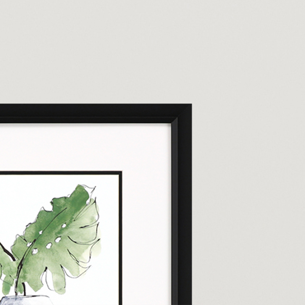 Big Plant Leaf Framed Wall Art (II)
