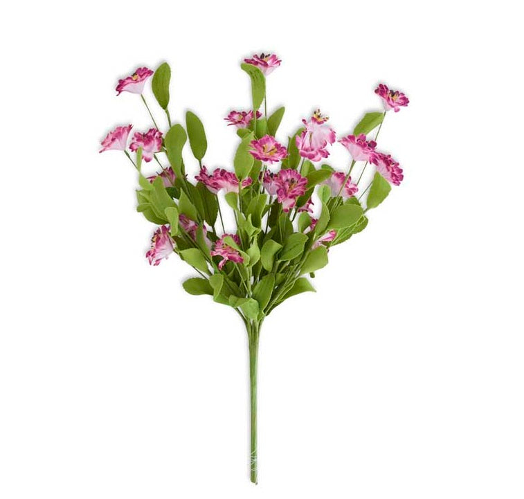 Purple Dianthus Flower Stem Bouquet Spray