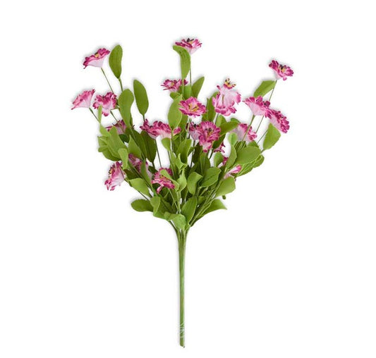 Purple Dianthus Flower Stem Bouquet Spray