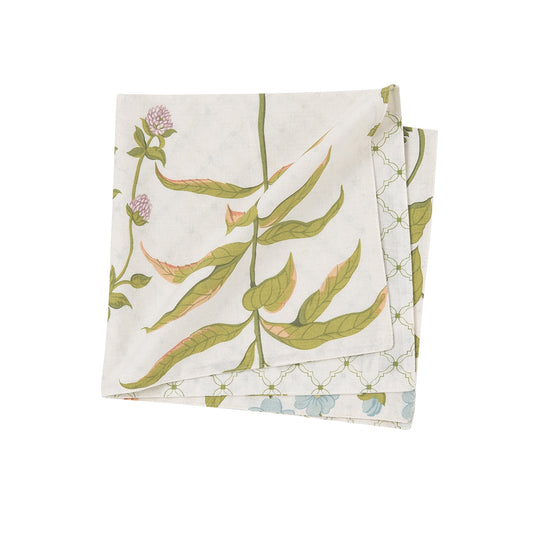 Anessa Reversible Botanical Trellis Napkin Set