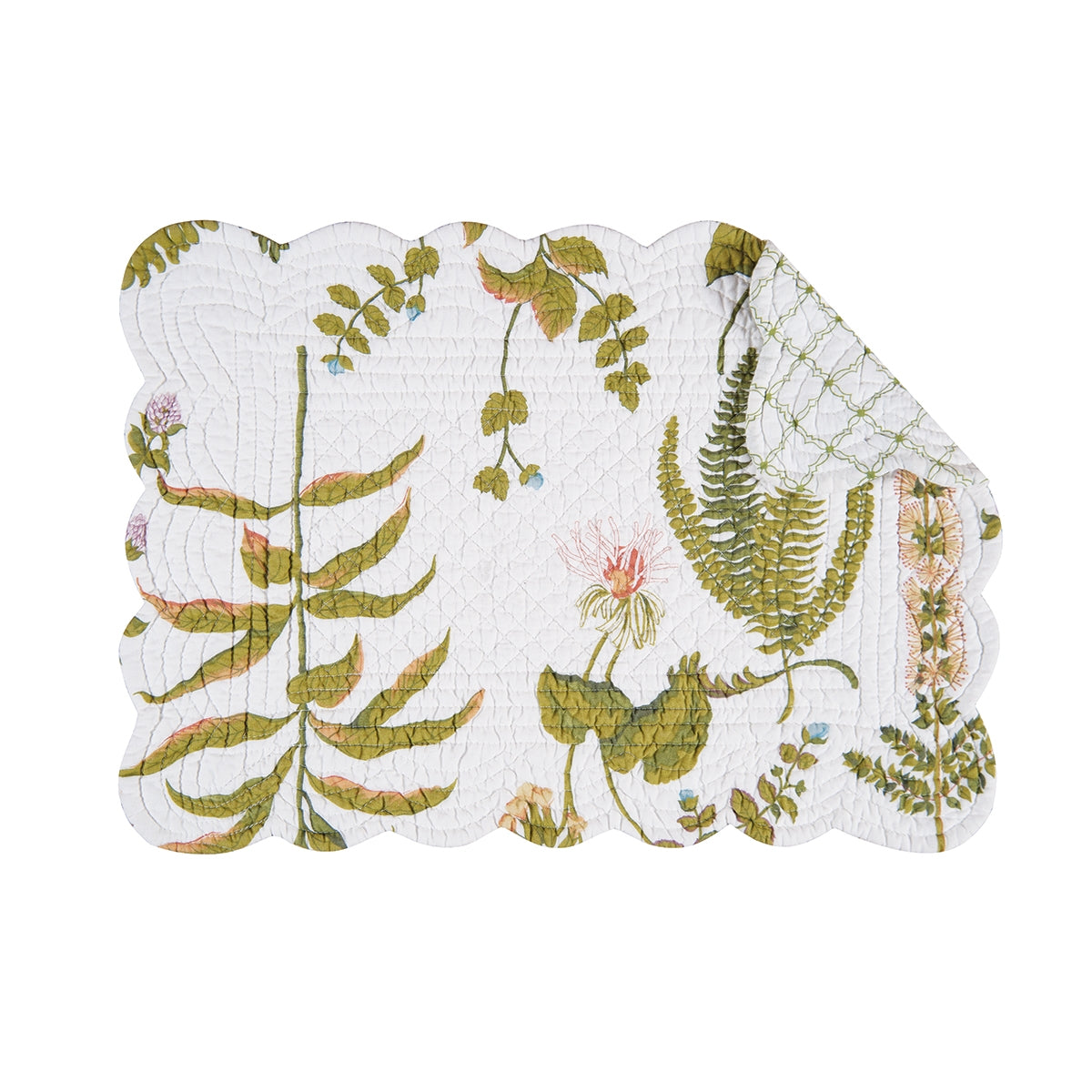 Anessa Reversible Botanical Trellis Placemat (Rectangle)