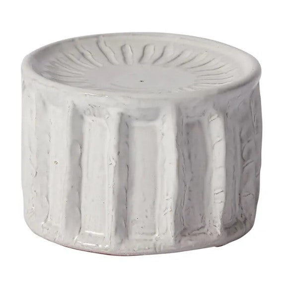 White Angelo Mini Column Pedestal