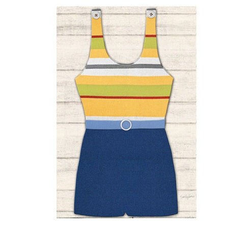 Striped Bathing Suit Outdoor Canvas