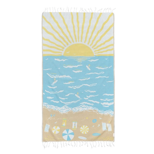 Beach Day Turkish Beach Towel