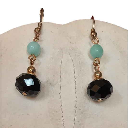 Double Drop Turquoise Earrings