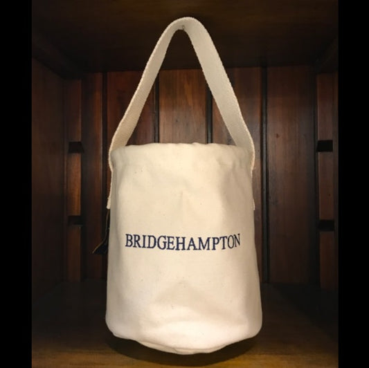 Bridgehampton Heavy Duty Canvas Bucket Tote Bag