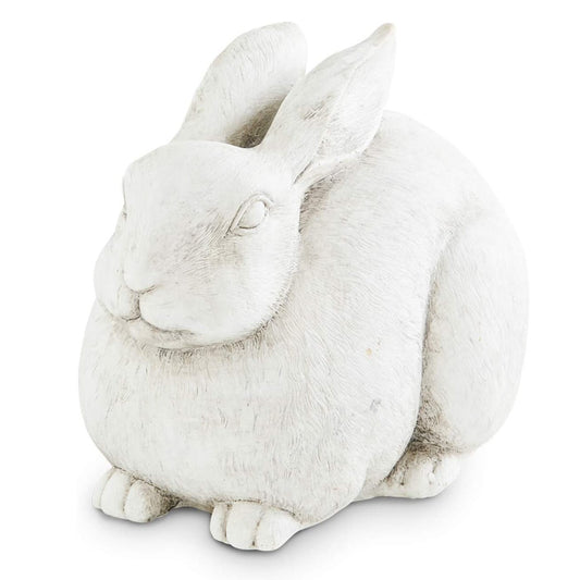 White Bunny Rabbit (Laying & Looking Straight)