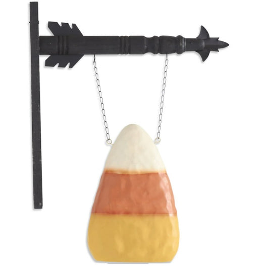 Candy Corn Arrow Hanging Replacement Sign (2022)