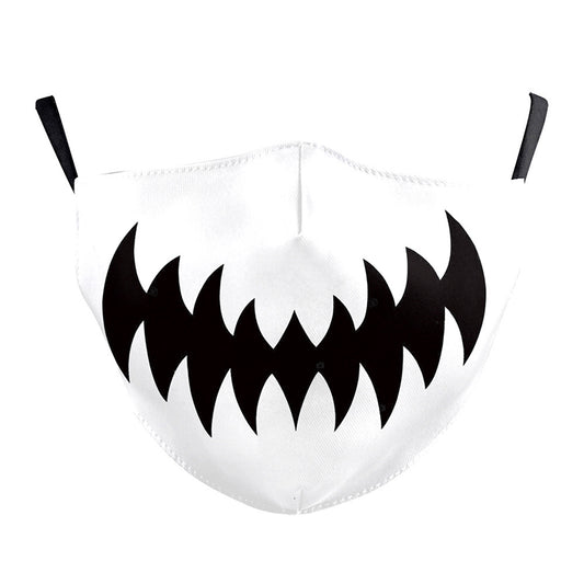 Halloween Print Cotton Mask (Cartoon Lip)