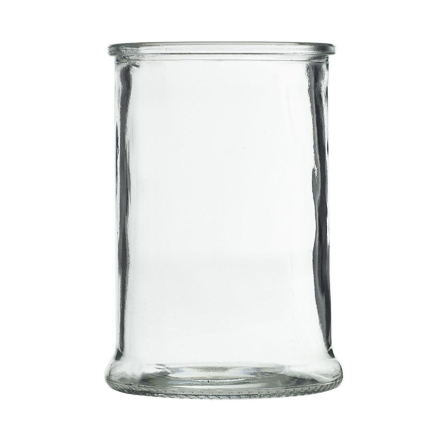 Clear Veza Glass Modern Vase