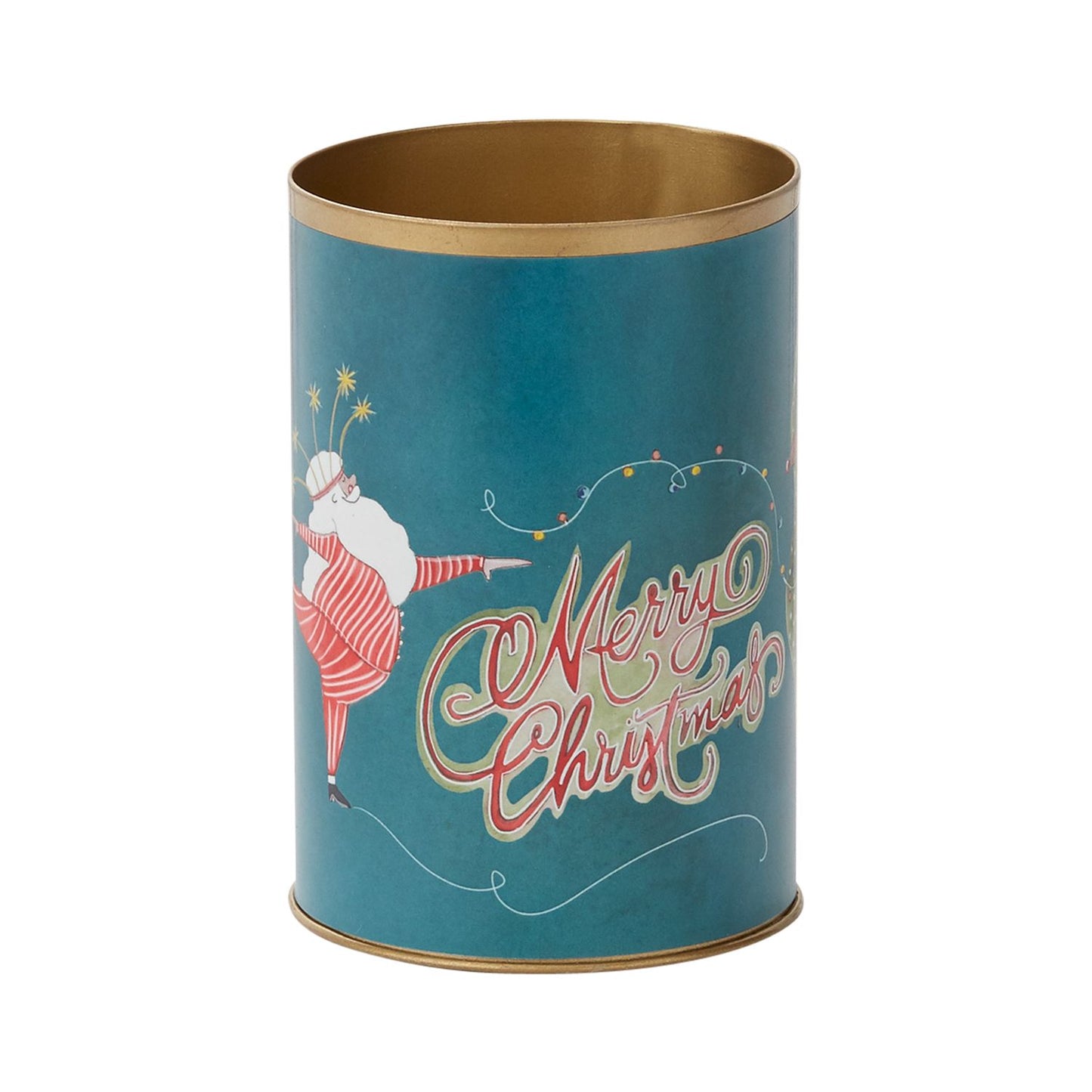 Dancing Santa Merry Christmas Hobby Can