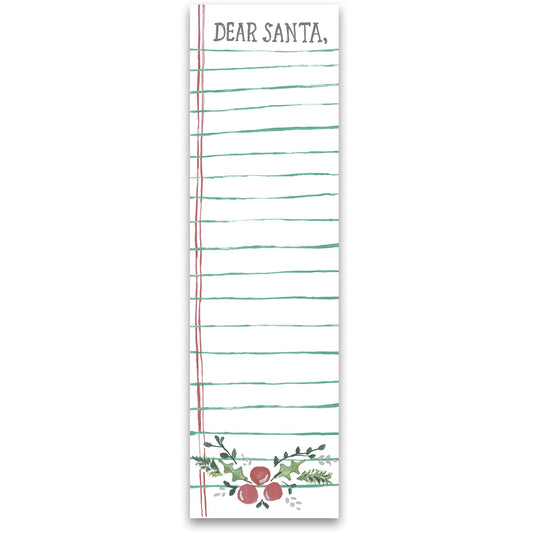 Dear Santa Magnetic Paper List Pad