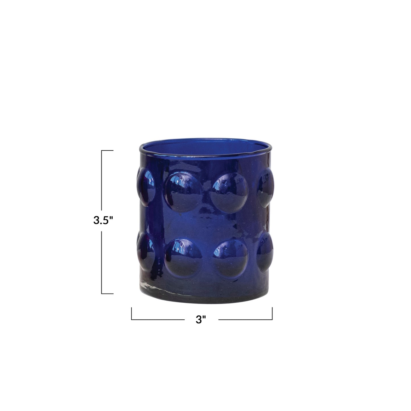 Cobalt Blue Votive Candleholder Vase