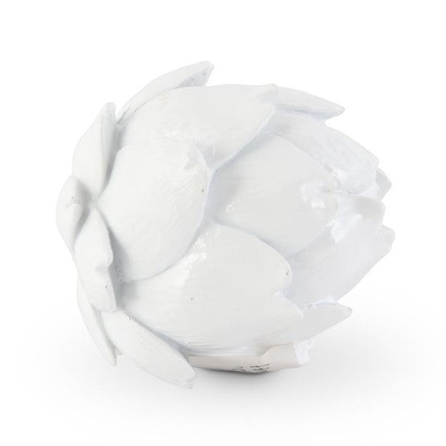 Glossy White Artichoke