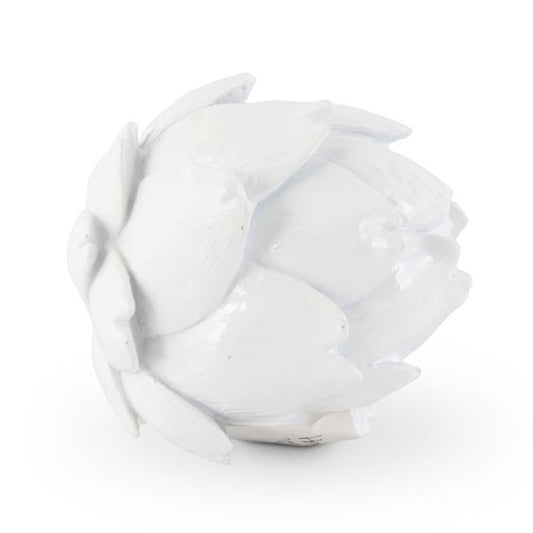 Glossy White Artichoke