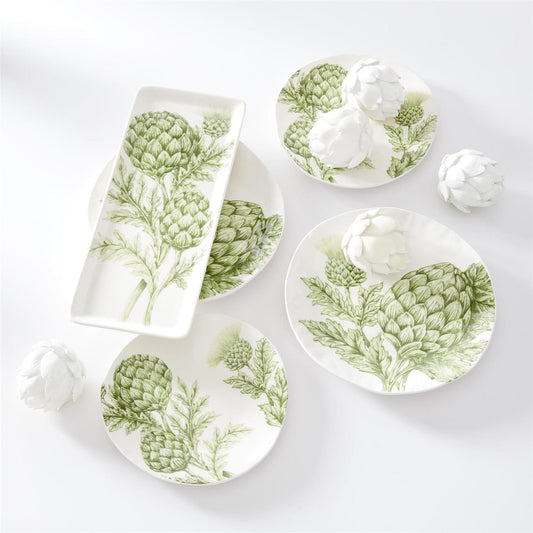 Glossy White Artichoke