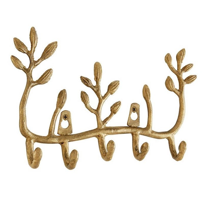 Tree Branch Golden WaLL Hooks
