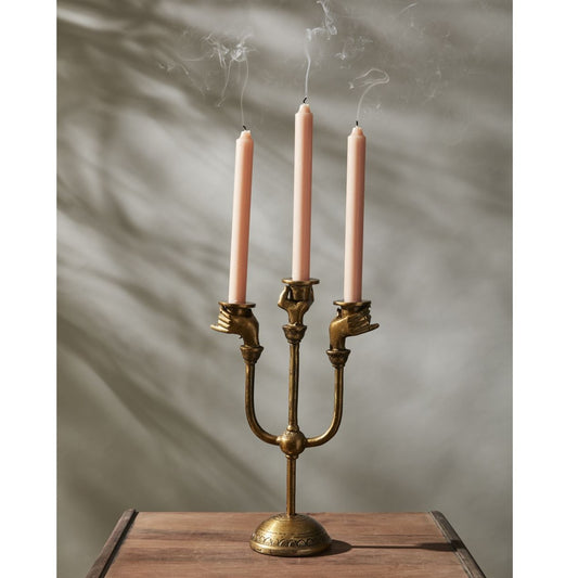 Butler Hands Candelabra Taper Candleholder
