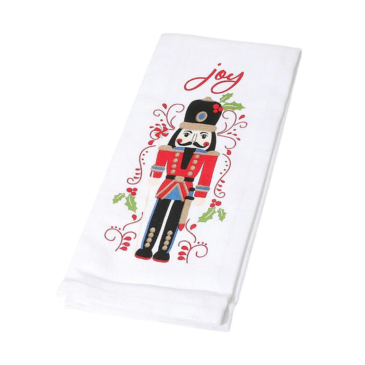 Joy Nutcracker Christmas Kitchen Towel
