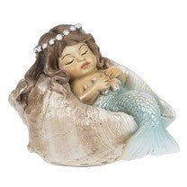 Sleeping Little Mermaid Figurine (Conch Shell)