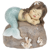 Sleeping Little Mermaid Figurine (Rock)