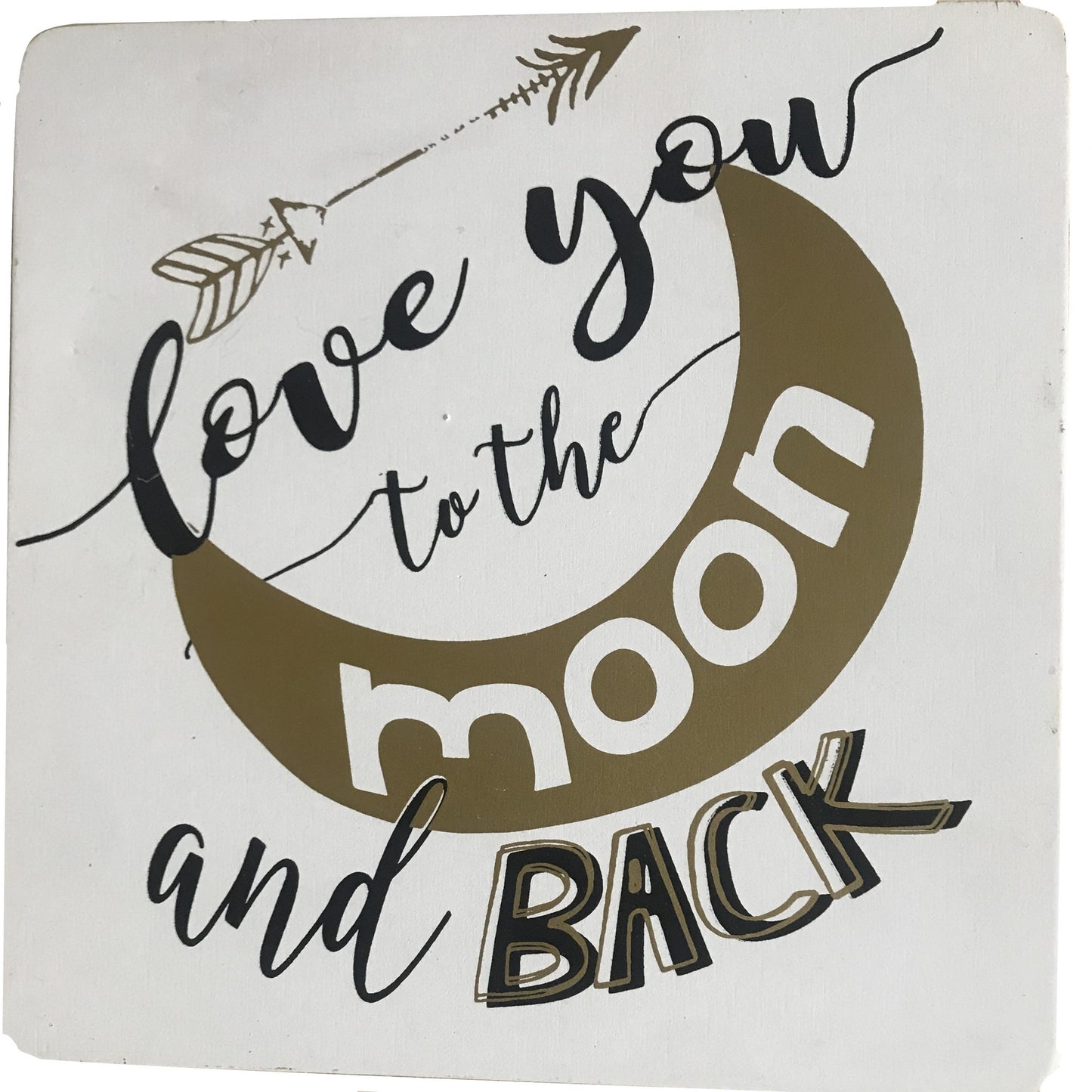 Love You To The Moon & Back Wall Art