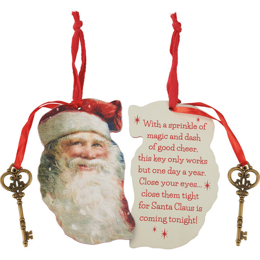Reversible Magic Christmas Key Christmas Tree Ornament