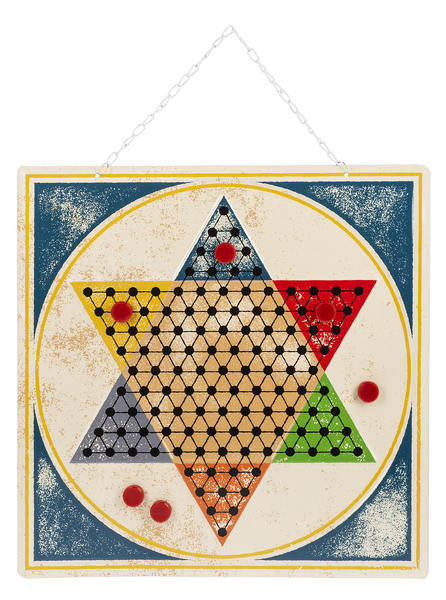 Magnet Board Games Wall Decor (Set of 2: Chinese Checkers & Carrom)