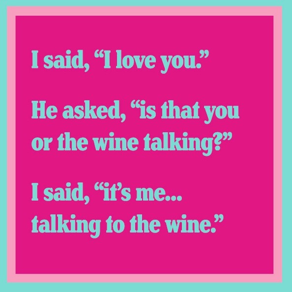 Humorous Double Sided Cocktail Napkins (Marriage Deck of Cards | Love Wine)