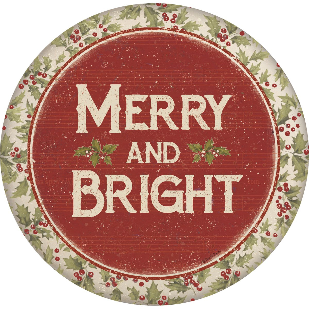 Merry and Bright Salad, Appetizer Plate (Set of 4)