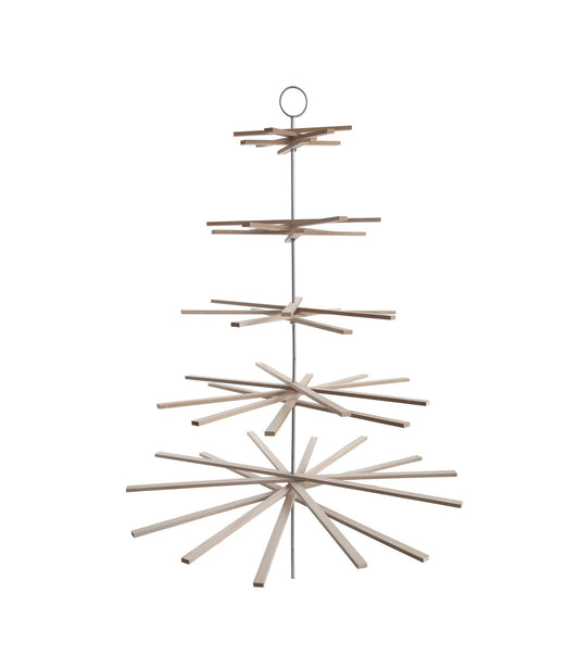 Christmas Wood Sticks Hanging Board Display Tree