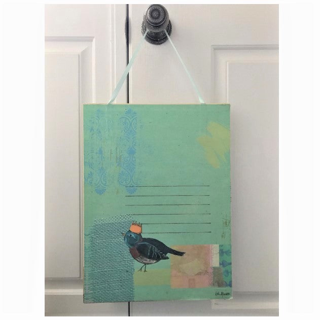 Reversible Bird Nest Hanging Wall Art