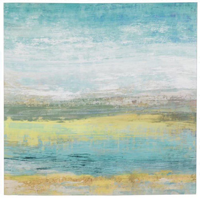 Ocean Light Indoor , Outdoor - Convex and Concave Wall Art (Set of 4)