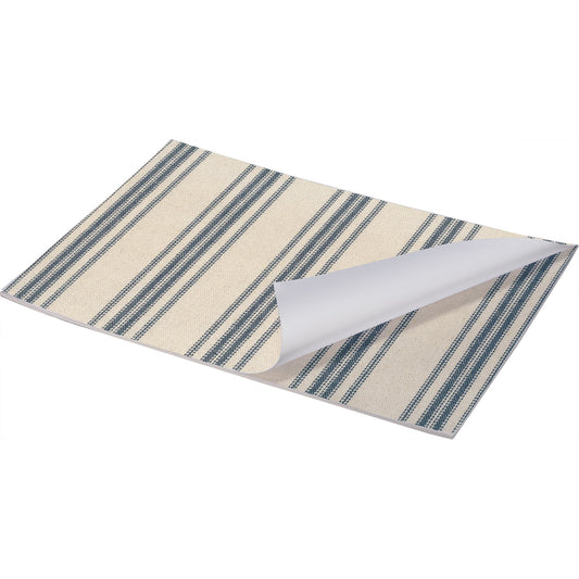 Tearaway Paper Placemat Pad (French Farmhouse Blue Stripe)