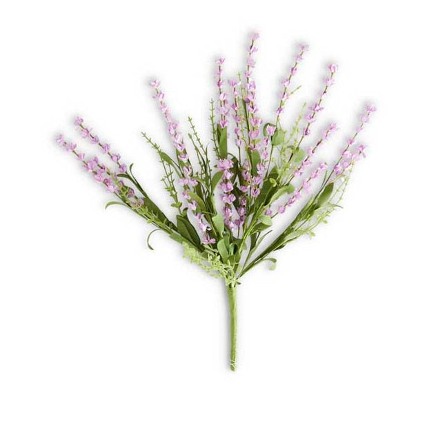Purple Lavender Flower Stem Bouquet Spray