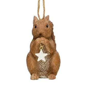 Forest Animal Christmas Tree Ornament (Squirrel)