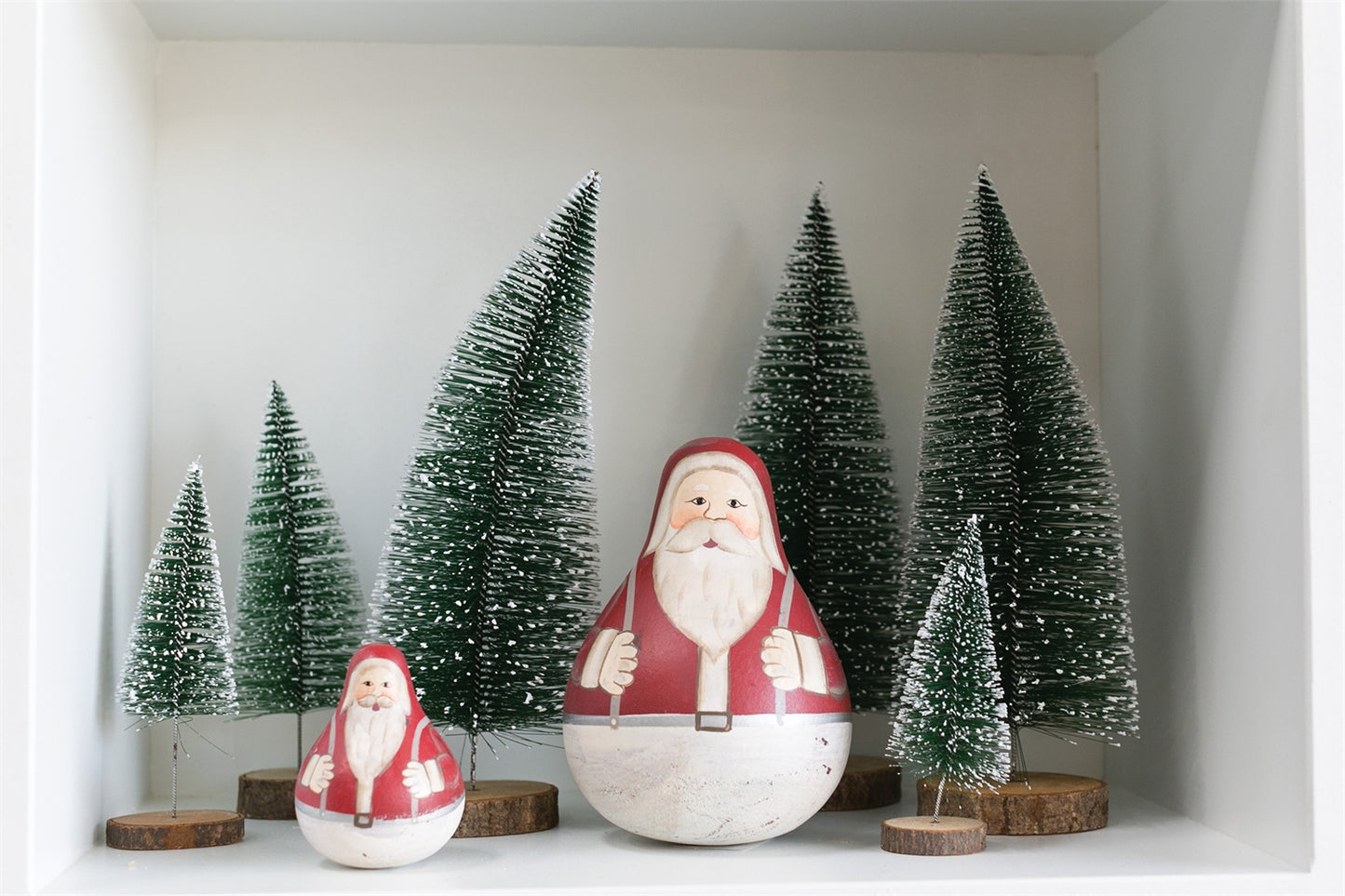 Roly Poly Santa - Unique Holiday Decor | Salty Home
