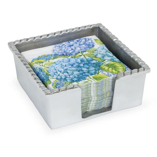 Rope Edge Cocktail Napkin Holder/Caddy