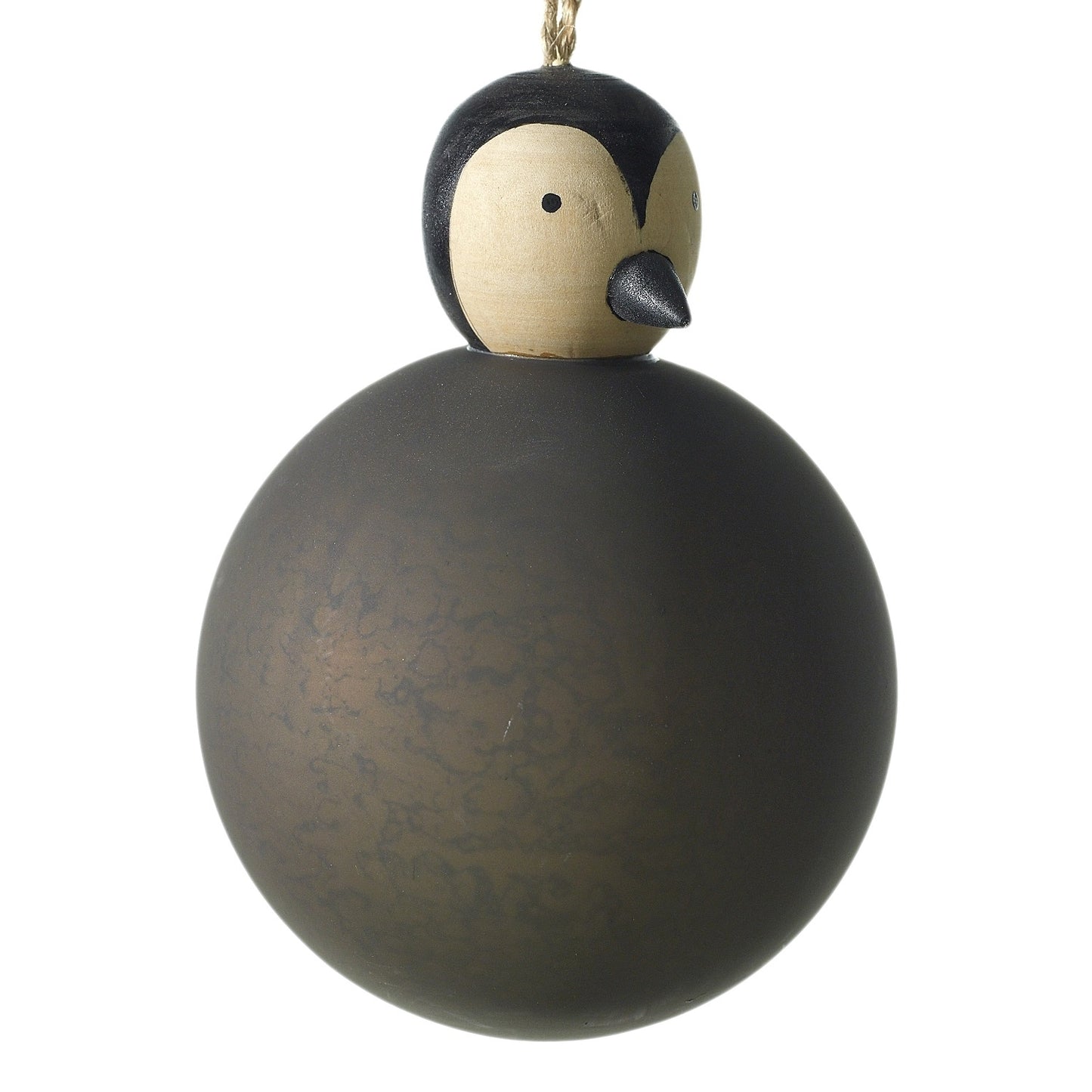 Round Penguin Character Christmas Tree Ornament