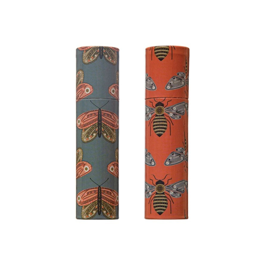 Safety Matches in Insect Printed Tube (Set of 2)