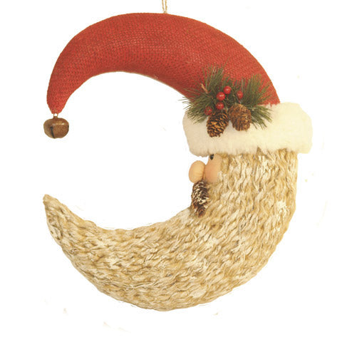 Crescent Moon Christmas Ornament | Unique Holiday Décor | Salty Home