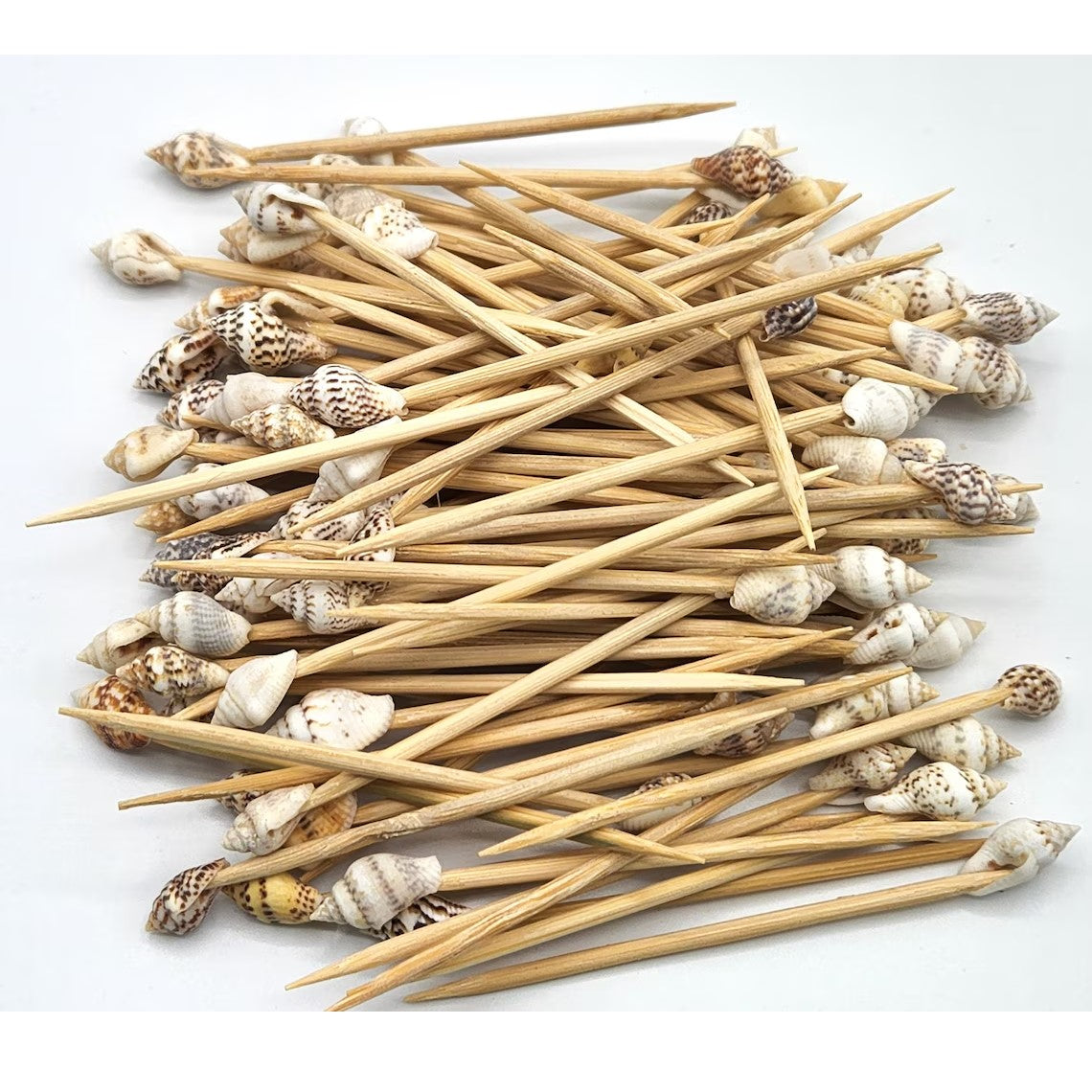 Seashell Toothpicks - Cocktail Party Picks (50ct)