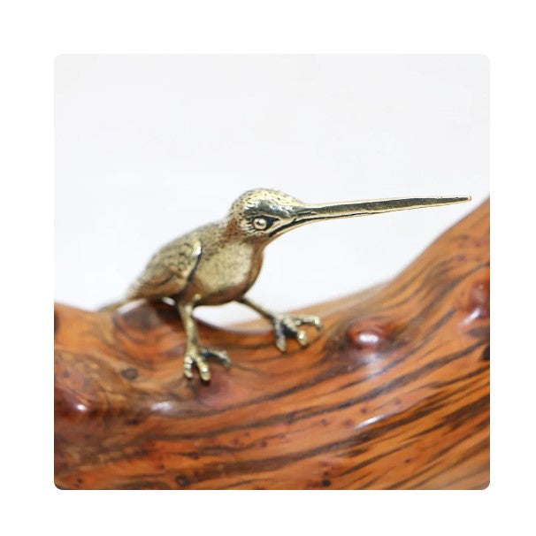 Long Mouth Bird Small Statue Desk Accessory
