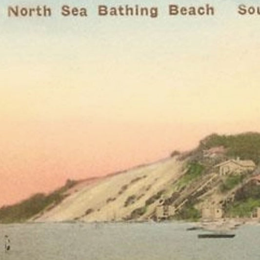 North Sea Bathing Beach, Southampton, Long Island, New York (Postcard)