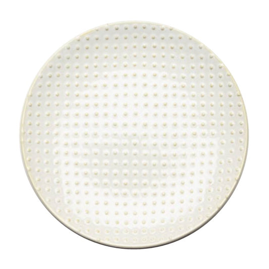 Swiss Dot Design Appetizer Salad Dish Plate (Set of 4)