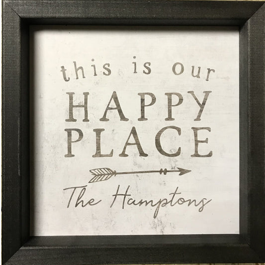 Our Happy Place - The Hamptons Sign