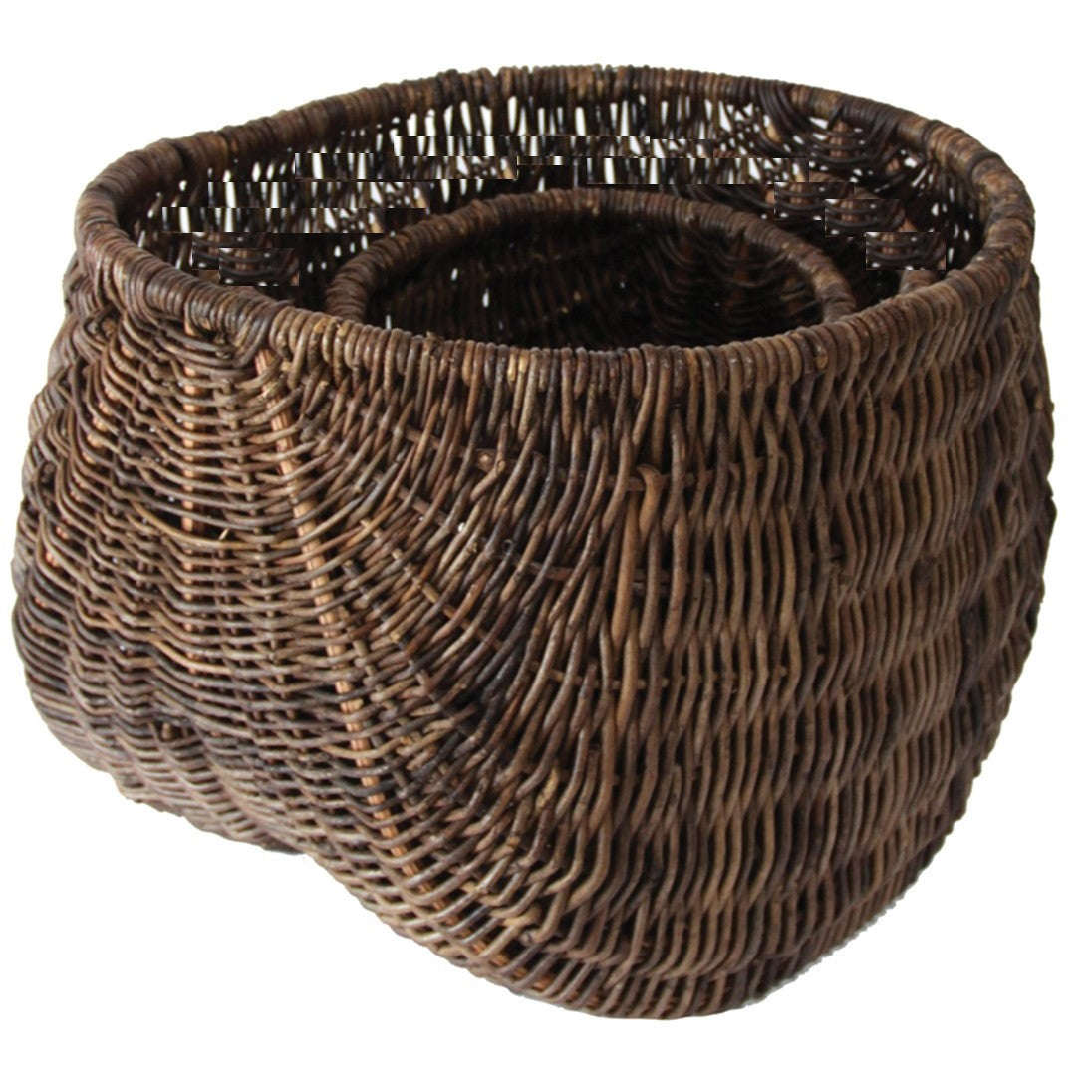 Natural Vine Wicker Basket (Large)