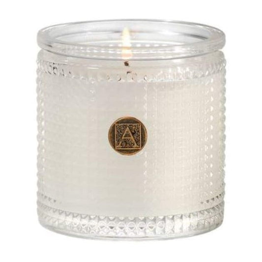 Aromatique Scented Textured Glass Jar Candle (The Smell Of Spring®)