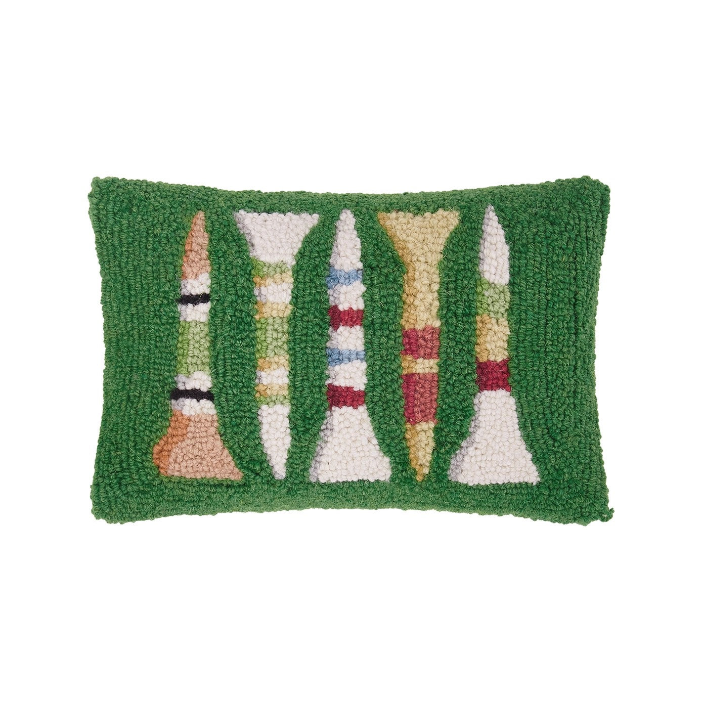 Golf Tees Hook Throw Pillow